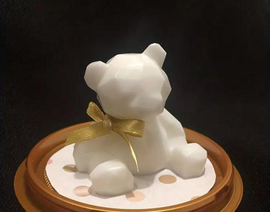 Teddy bear candle - Candle Love
